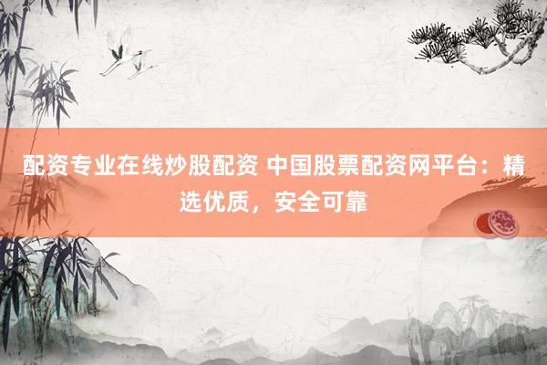 配资专业在线炒股配资 中国股票配资网平台:精选优质,安全可靠
